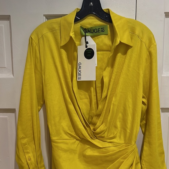 Gauge81 Naha Linen Blend Mini Shirt Dress - Picture 5 of 9